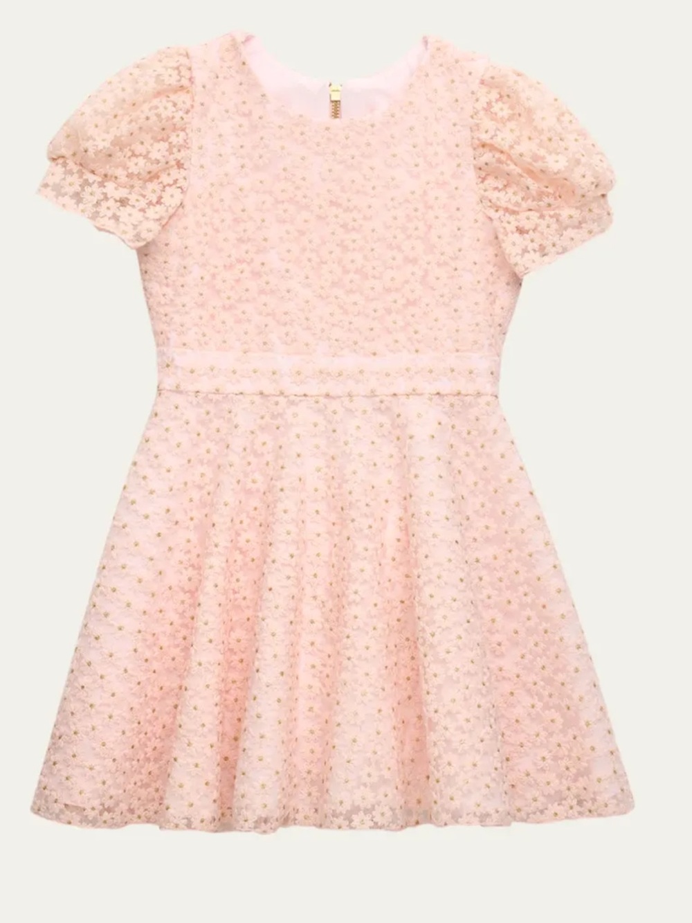 Zoe LTD Girls' Pink Floral Trish Lace Party Dress, Size 14